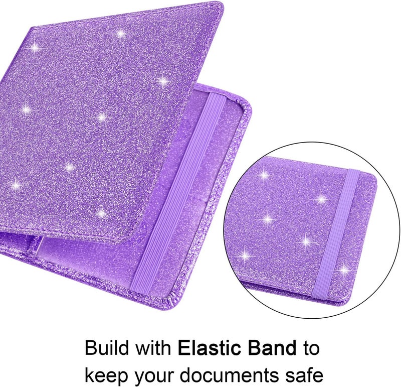 Wisdompro Small Car Registration and Insurance Documents Holder - Premium PU Leather Vehicle Glove Box Paperwork Wallet Case Organizer for ID, Driver's License, Key Contact Information Cards - Image 4